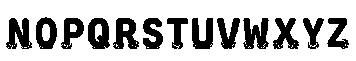 Forth Regular Font LOWERCASE