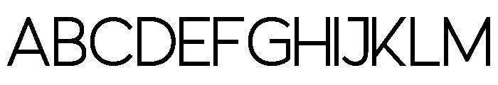 Fortnight Light Font UPPERCASE