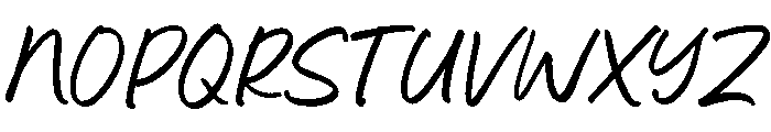 Fortune Parade Font UPPERCASE