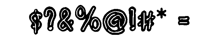 Fossa Font OTHER CHARS