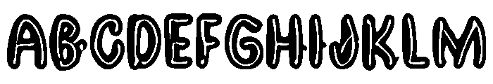 Fossa Font UPPERCASE