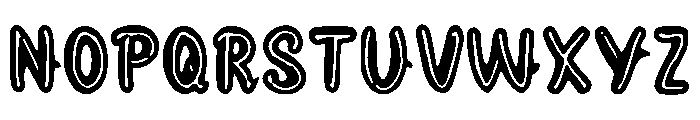Fossa Font UPPERCASE
