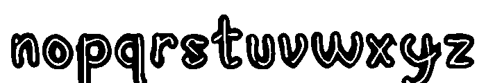 Fossa Font LOWERCASE
