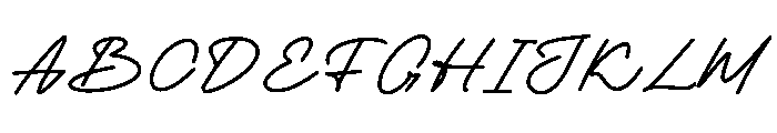 Fostera Font UPPERCASE