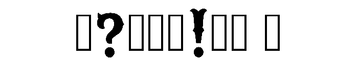 Foudi Regular Font OTHER CHARS