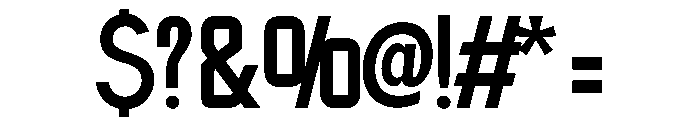 Foun Regular Font OTHER CHARS