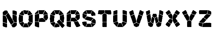 Fouqu Regular Font UPPERCASE