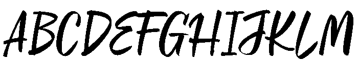 Fouragoh Font UPPERCASE