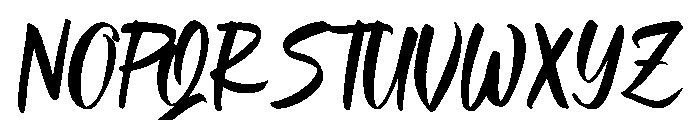 Fouragoh Font UPPERCASE