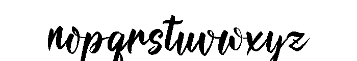 Fouragoh Font LOWERCASE