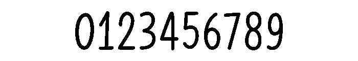 Fourth Font OTHER CHARS