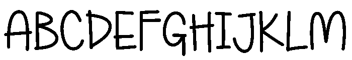 Fourth Font UPPERCASE