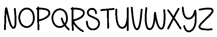 Fourth Font UPPERCASE
