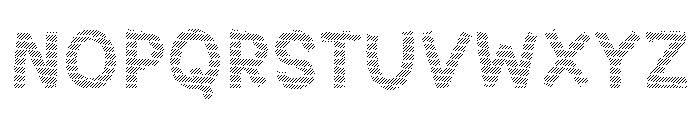 Fox Birdie Strokes Font UPPERCASE