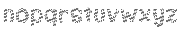 Fox Birdie Strokes Font LOWERCASE