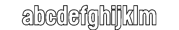 Fox Boldium Outline FONT