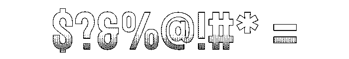 Fox Boldium Spot Font OTHER CHARS