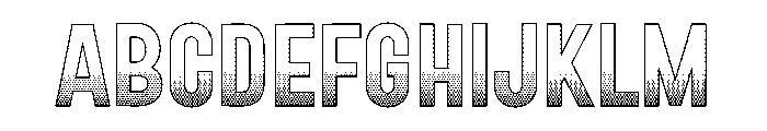 Fox Boldium Spot Font UPPERCASE