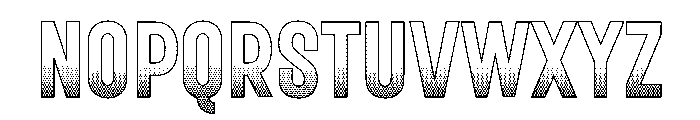 Fox Boldium Spot Font UPPERCASE
