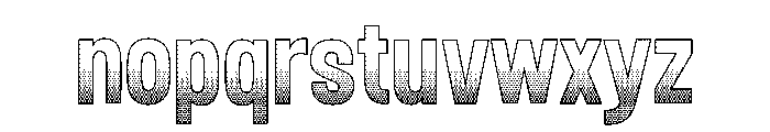 Fox Boldium Spot Font LOWERCASE
