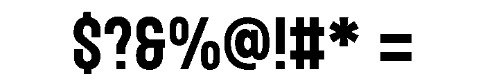 Fox Boldium Font OTHER CHARS