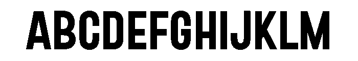 Fox Boldium Font UPPERCASE