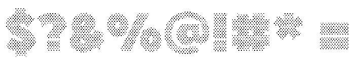 Fox Bonki Spot Font OTHER CHARS