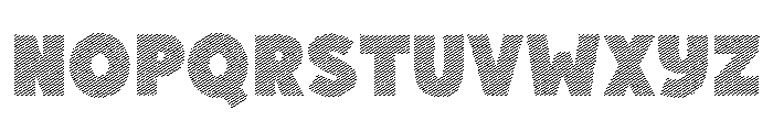 Fox Bonki Strokes Font LOWERCASE
