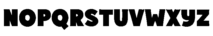 Fox Bonki Font LOWERCASE