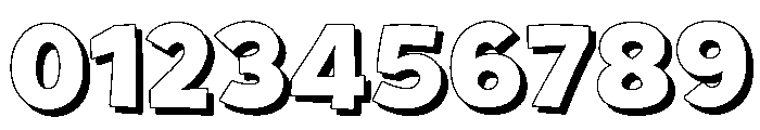 Fox Boogie Shadow Font OTHER CHARS