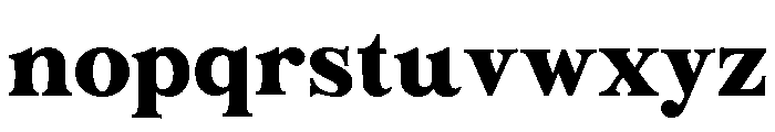Fox Bravion Font LOWERCASE