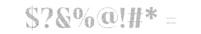 Fox Brielle Strokes Font OTHER CHARS
