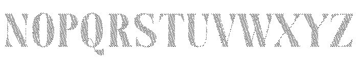 Fox Brielle Strokes Font LOWERCASE