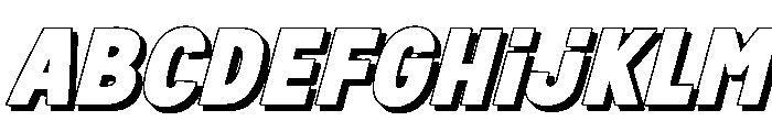 Fox Bunko Slant Shadow FONT