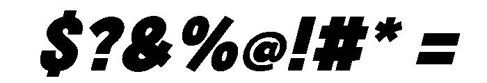 Fox Bunko Slant Font OTHER CHARS