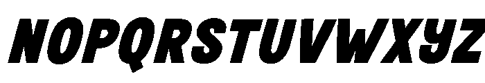 Fox Bunko Slant Font LOWERCASE