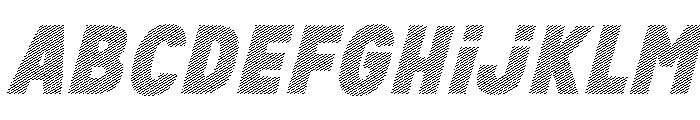 Fox Bunko Strokes Slant FONT