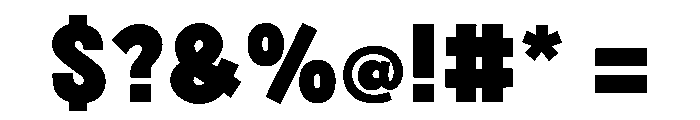 Fox Bunko Font OTHER CHARS