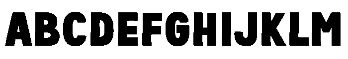 Fox Bunko Font UPPERCASE