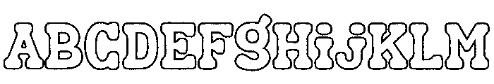 Fox Cynthia Outline FONT