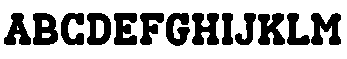 Fox Cynthia Font UPPERCASE