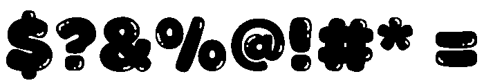 Fox Dimsum Bubbles Font OTHER CHARS
