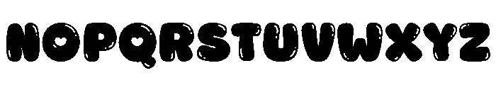 Fox Dimsum Bubbles Font LOWERCASE