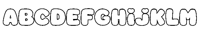 Fox Dimsum Outline FONT