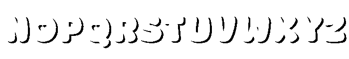 Fox Dimsum Shadow Font LOWERCASE