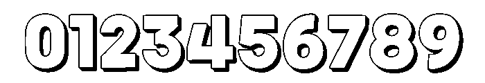 Fox Fresh 3D Font OTHER CHARS