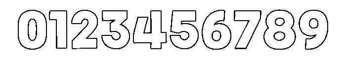 Fox Fresh Outline Font OTHER CHARS