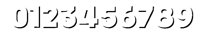 Fox Fresh Shadow Font OTHER CHARS