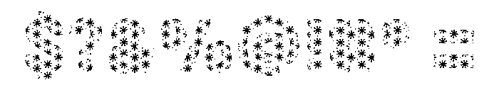 Fox Fresh Snowflake Font OTHER CHARS