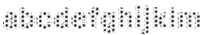 Fox Fresh Snowflake FONT